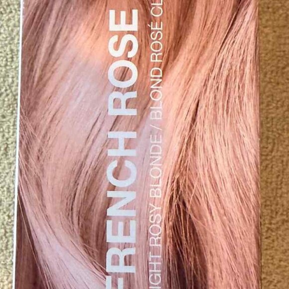 BRAND NEW- IGK Permanent Hair Color Kit - "RG - FRENCH ROSE" (Light Rosy Blonde) - Picture 3 of 7